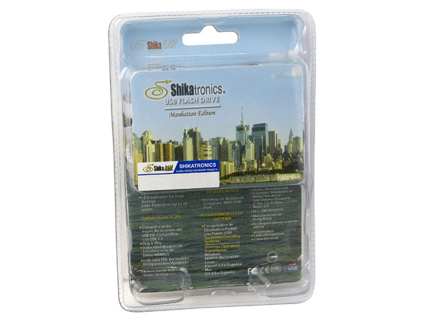 Unidad de Almacenamiento Portátil Manhattan 4GB, USB 2.0