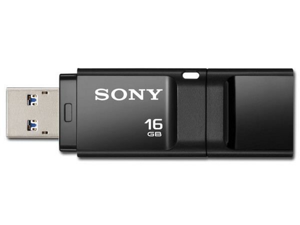 Unidad Flash USB 3.0 Sony Microvault X, 16 GB. Color Negro.