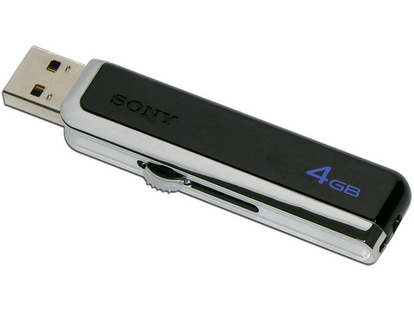 Unidad Flash USB 2.0 Sony Micro Vault Classic de 4GB