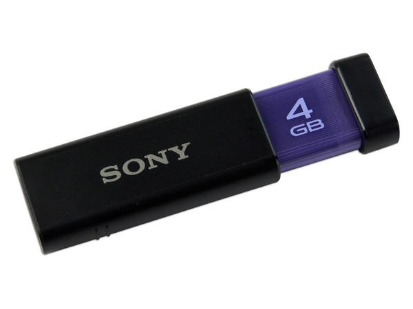 Unidad Flash USB 2.0 Sony Micro Vault CLIC de 4GB