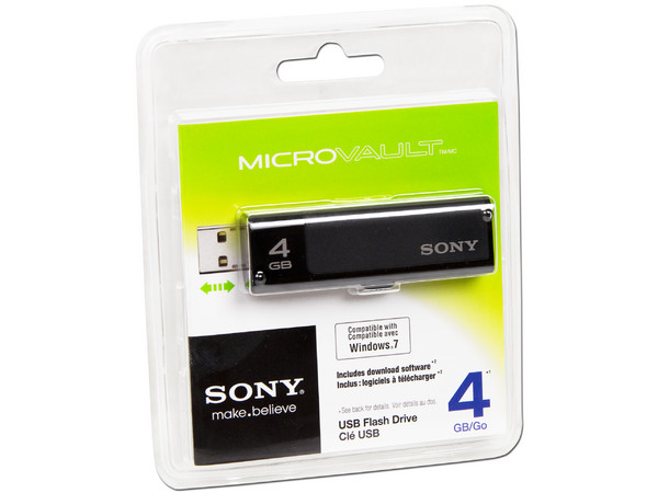 Unidad Flash USB 2.0 Sony MicroVault de 4GB