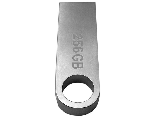 Unidad Flash USB 2.0 Stylos STMUSB6B de 256GB. Color Plata.