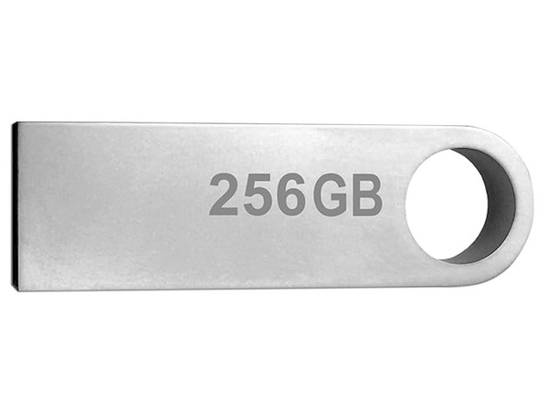 Unidad Flash USB 2.0 Stylos STMUSB6B de 256GB. Color Plata.