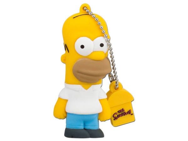 Unidad Flash USB 2.0 Tribe Homero Simpson de 8 GB.