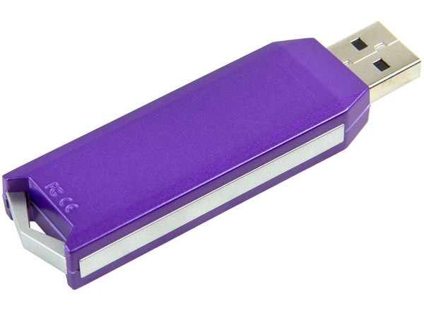 Unidad Flash USB 2.0 Verbatim Store 'n' Go de 4GB. Color Morado