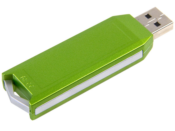Unidad Flash USB 2.0 Verbatim Store 'n' Go de 4 GB. Color Verde