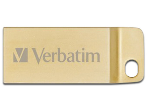 Memoria Falsh USB 3.0 Verbatim Executive de 32 GB. Color Oro.