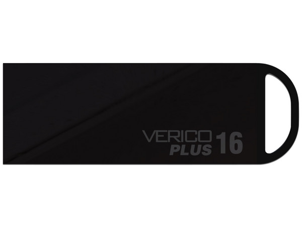 Unidad Flash USB Verico de 16GB, Metal. Color Negro.