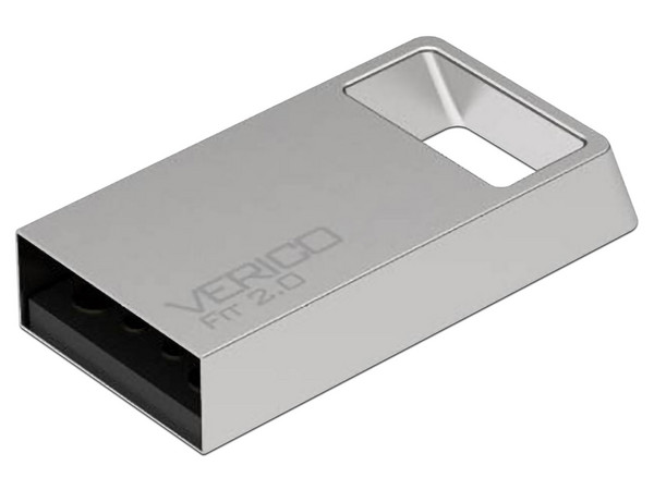 Unidad Flash USB 2.0 Verico Fit VR23 de 32GB. Color Plata.