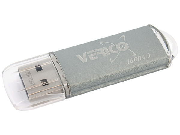 Unidad Flash USB 2.0 Verico Wanderer de 16GB. Color Gris