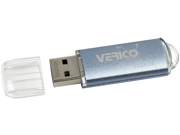 Unidad Flash USB 2.0 Verico Wanderer de 16GB. Color Gris-Azul