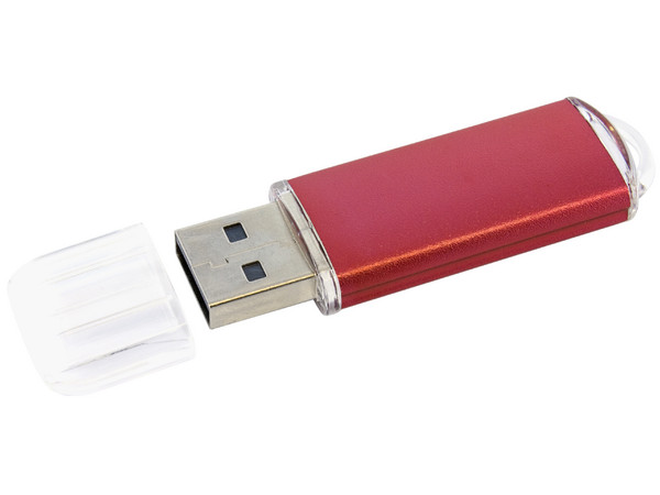 Unidad Flash USB 2.0 Verico Wanderer de 8GB. Color Roja