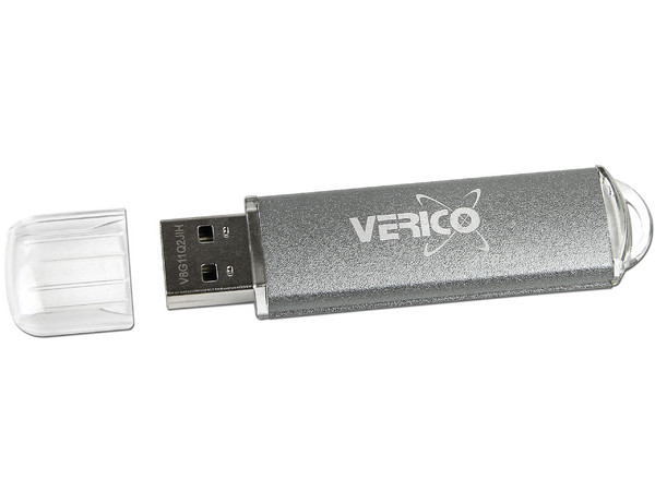 Unidad Flash USB 2.0 Verico Speedster de 8GB. Color Gris 
