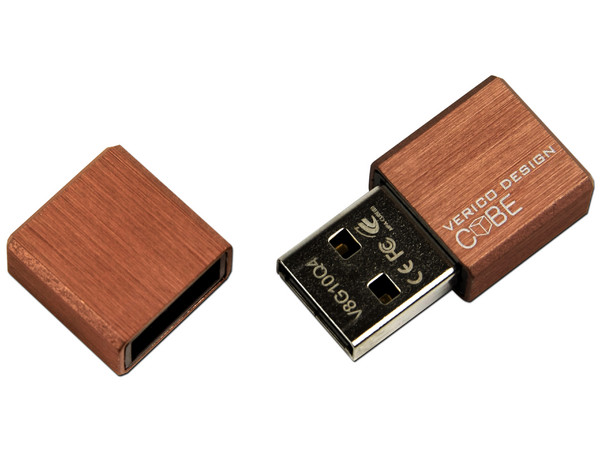 Unidad Flash USB 2.0 Verico Cube de 8GB. Color Café