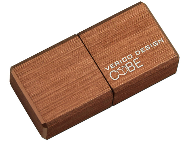Unidad Flash USB 2.0 Verico Cube de 8GB. Color Café
