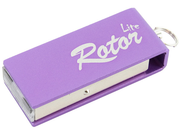 Unidad Flash USB 2.0 Verico Rotor Lite de 16GB. Color Morada