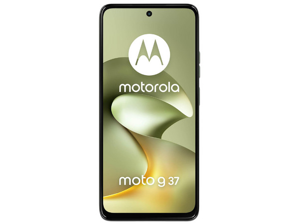 Smartphone Motorola Moto G37: 
Procesador MediaTek Dimensity 6300 (hasta 2.4 GHz), 
Memoria RAM de 4GB, Almacenamiento de 128GB, 
Pantalla LED Multi-Touch de 6.67