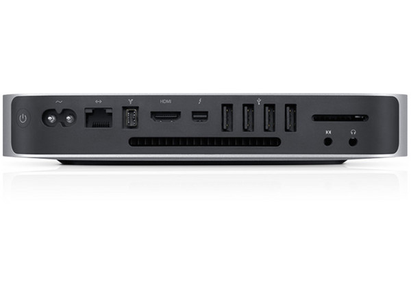 Apple Mac mini,
Procesador Intel Core i5 (2.3 GHz);
Memoria 2GB DDR3, D.D. de 500GB SATA,
Video Intel HD 3000,
Red 802.11n, Bluetooth 4.0, 
S.O. Mac OS X Lion+iLife.