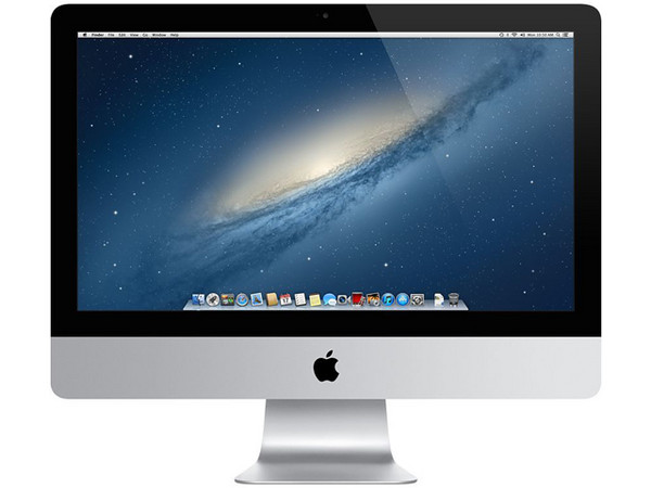 Apple iMac,
Procesador Intel Core i5-3470 (2.9 GHz) 3ra Generación,
Memoria de 8 GB DDR3, Disco Duro de 1 TB,
Video Nvidia GeForce GT 650M con 512MB GDDR5,
Red 	802.11b/g/n, S.O. Mac OS X Mountain Lion,
Monitor LED de 21.5
