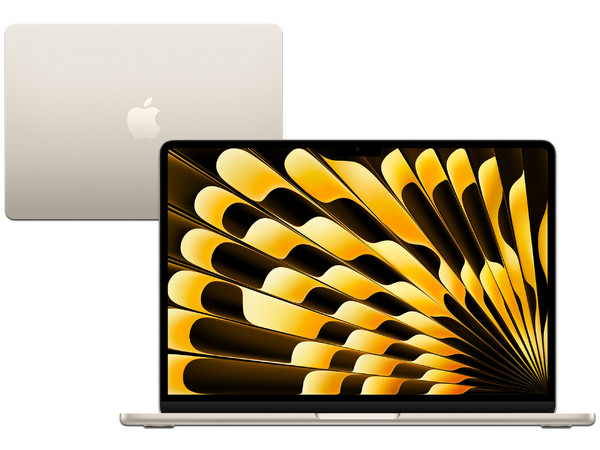 MacBook Air 13 (Color Blanco Estelar): 
Procesador Apple M5, 
Memoria de 16GB, 
SSD de 1TB, 
Pantalla de 13