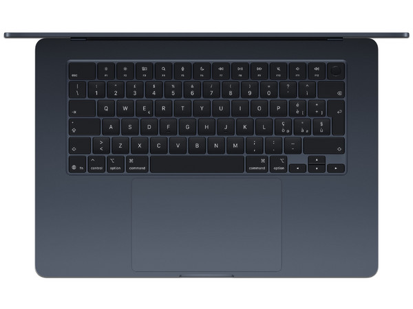MacBook Air 15 (Color Medianoche): 
Procesador Apple M5, 
Memoria de 24GB, 
SSD de 1TB, 
Pantalla de 15