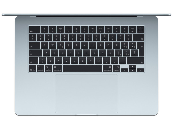 MacBook Air: 
Procesador Apple M5, 
Memoria RAM de 16GB, 
SSD de 512GB, 
Pantalla de 15