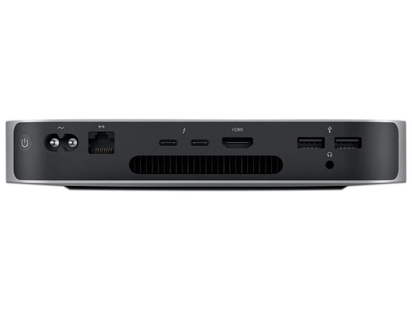 Mac Mini (Color Plata): 
Procesador Apple M1, 
Memoria de 8GB DDR4, 
SSD de 512GB, 
S.O. macOS Big Sur