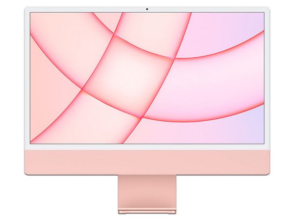 Apple iMac 24:
Procesador Apple M1,
Memoria de 8GB,
SSD de 256GB,
Pantalla Retina de 24