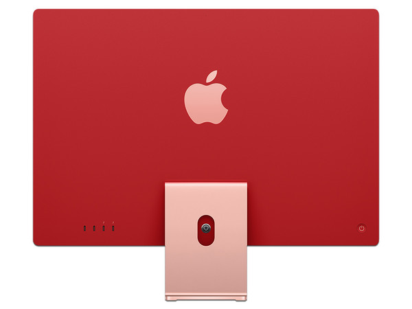Apple iMac 24:
Procesador Apple M1,
Memoria de 8GB,
SSD de 256GB,
Pantalla Retina de 24