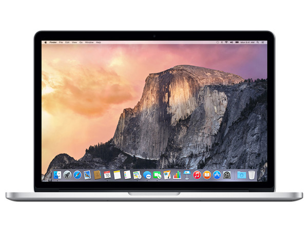 Apple MacBook Pro con pantalla Retina:
Procesador Intel Core i5 (hasta 3.3 GHz) 4ta Generación,
Memoria de 8 GB DDR3L, SSD de 512 GB,
Pantalla LED de 13.3