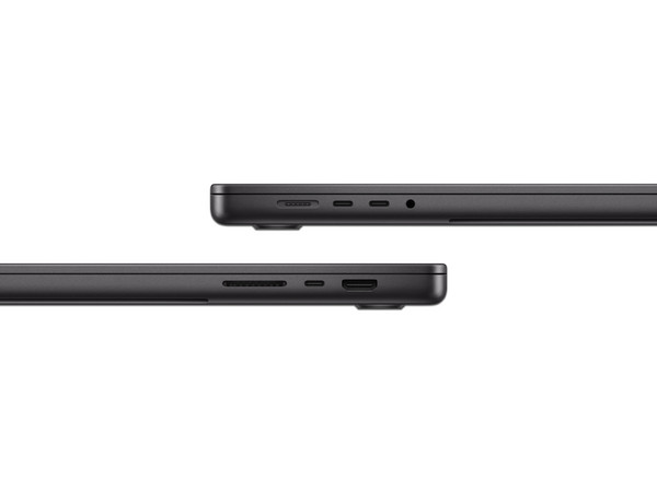 MacBook Pro 16 (Color Negro Espacial): 
Procesador Apple M4 Pro, 
Memoria RAM de 48GB, 
SSD de 512GB, 
Pantalla de 16
