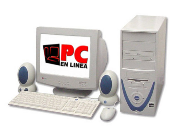 Computadora AIMC DD2000, AMD XP 2000+, 256Mb en RAM, D.D. 40GB, CD-ROM 52x, Monitor 15pds SVGA, Modem56k, RED, Video 3D, Bocinas, Teclado y Mouse.