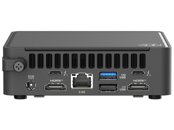 PC Mini ASUS Nuc BOXNUCI5,
Procesador Intel Core 5 210H (hasta 4.8 Ghz),
Memoria de 16GB DDR5,
SSD de 512GB,
Video Intel Graphics,
S.O. Windows 11 Pro. Color Negra.