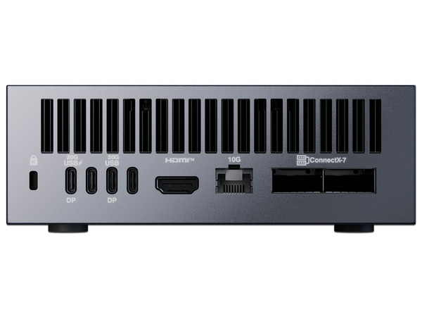 Mini PC de Escritorio ASUS ASCENT GX10: 
Procesador NVIDIA NVIDIA GB10, 
Memoria de 128GB LPDDR5, 
SSD de 4TB, 
S.O. NVIDIA DGX OS.