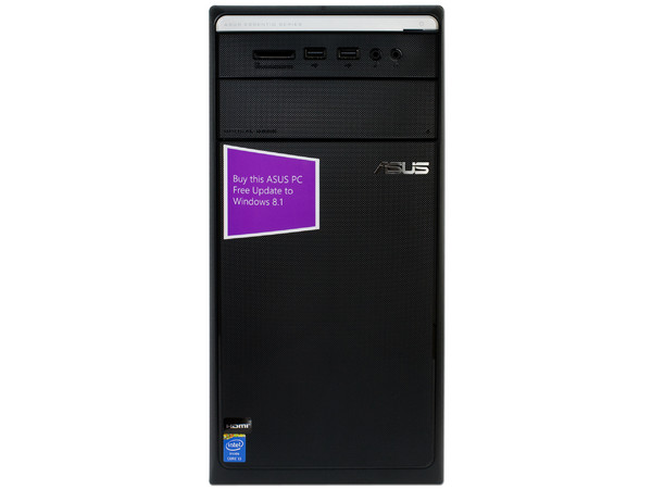 Computadora ASUS M11AD-US006S,
Procesador Intel Core i3-4130T (2.9 GHz) 4ta Generación,
Memoria 4 GB DDR3, D.D. de 1 TB,
DVD±R/RW DL, Red, Video Intel HD Graphics 4400,
Windows 8 (64 Bits),
No Incluye Monitor.