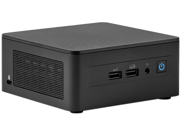 PC Mini ASUS NUC PPI-AS315U-BV48G-1,
Procesador Intel Core i3 1315U (hasta 4.5 Ghz),
Memoria de 16GB, SSD de 480GB,
Video UHD Graphics,
S.O. Windows 11 Pro (Versión de prueba), Color Negra.