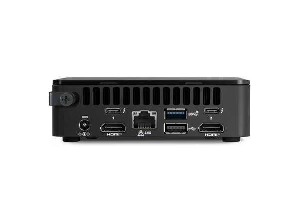 Mini PC ASUS NUC 13 Pro,
Procesador Intel Core i7 13620H (hasta 4.9 Ghz),
Soporta Memoria SODIMM DDR4,
Soporta Hasta 8TB de Almacenamiento SSD M.2,
Video UHD Graphics,
S.O. No Incluye, Color Negra.