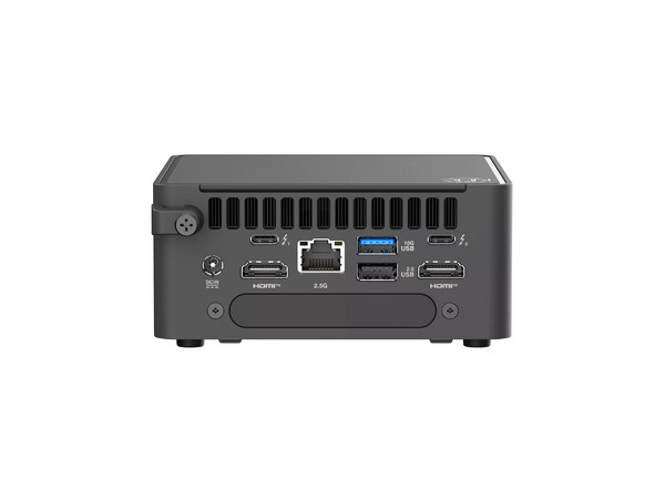 Mini PC de Escritorio ASUS NUC 15 Pro: 
Procesador Intel Core 5 210H (hasta 4.8 GHz), 
Soporta Memoria DDR5, 
Soporta SSD M.2,
Video Intel Graphics,
S.O No Incluido.