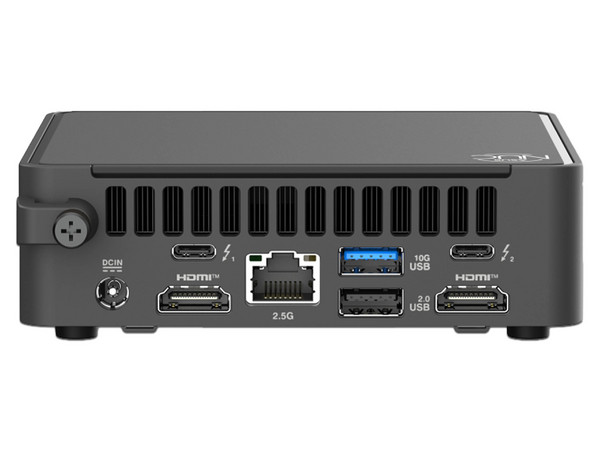 Mini PC de Escritorio ASUS NUC 15 Pro Slim: 
Procesador Intel Core 3 100U (hasta 4.7 GHz), 
Soporta Memoria RAM DDR5, 
Soporta SSD, 
Video Intel Graphics, 
S.O. No Incluido.