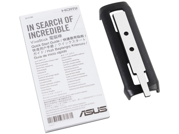 Mini PC ASUS VivoStick PC TS10:
Procesador Intel Atom x5-Z8350 (hasta 1.92 GHz),
Memoria 2 GB LPDDR3, Almacenamiento 32 GB,
Video Intel HD Graphics,
Red 802.11b/g/n, Bluetooth 4.0,
Sistema Operativo Windows 10 Home (64 Bits).