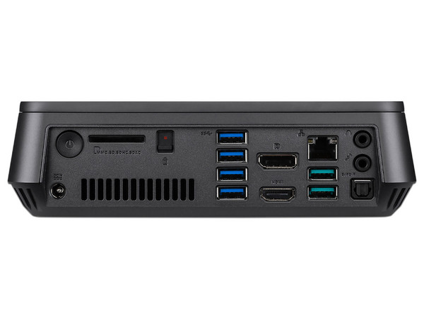 Desktop ASUS VivoMini VM65N-G063Z,
Procesador Intel Core i5 7200U (3.10 GHz),
Memoria de 8GB DDR4,
Disco Duro de 1TB,
Video GeForce 930,
S.O. Windows 10 Home