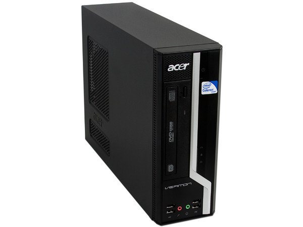 Computadora Acer Veriton VX275-SD4500L,
Procesador Intel Celeron 450 (2.2GHz),
Memoria 2 GB DDR3, D.D. de 160GB SATA,
Video Intel GMA X4500,
Red, No incluye Sistema Operativo,
Monitor Acer LCD de 17