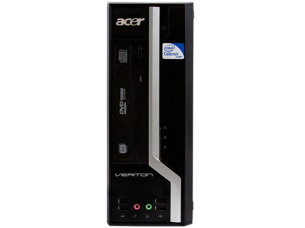 Computadora Acer Veriton VX275-SD4500L,
Procesador Intel Celeron 450 (2.2GHz),
Memoria 2 GB DDR3, D.D. de 160GB SATA,
Video Intel GMA X4500,
Red, No incluye Sistema Operativo,
Monitor Acer LCD de 17