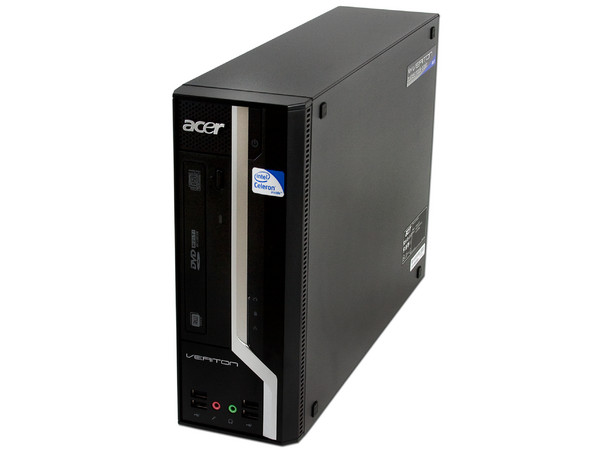 Computadora Acer Veriton VX275-SD4500L,
Procesador Intel Celeron 450 (2.2GHz),
Memoria 2 GB DDR3, D.D. de 160GB SATA,
Video Intel GMA X4500,
Red, No incluye Sistema Operativo,
Monitor Acer LCD de 17