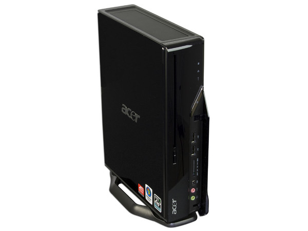 Computadora Acer Ultra Small Aspire L5100,
Procesador AMD Athlon 64 X2 4000+ (2.0Ghz),
Memoria 1 GB PC2-5300 DDR2,
D.D. de 250GB, Super Multi DVD±R/RW,
Red, HDMI, Windows Vista Home Premium.
Incluye Base y Monitor LCD 19