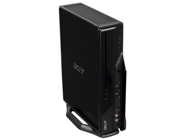 Mini Computadora Acer Aspire Ultra Small L5100,
Procesador AMD Athlon 64 X2 4400+ (2.2Ghz),
Memoria 2 GB PC2-5300 DDR2,
D.D. de 250GB, Super Multi DVD±R/RW,
Red, HDMI, Windows Vista Home Premium.
No Incluye Monitor.