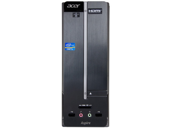 Computadora Acer Aspire AXC600-MT34,
Procesador Intel Core i3-3220 (3.3 GHz) 3era Generación,
Memoria 8 GB DDR3, D.D. de 1 TB,
DVD±R/RW DL, Video Intel HD Graphics 2500,
Windows 8 (64 Bits),
Monitor LED de 18.5