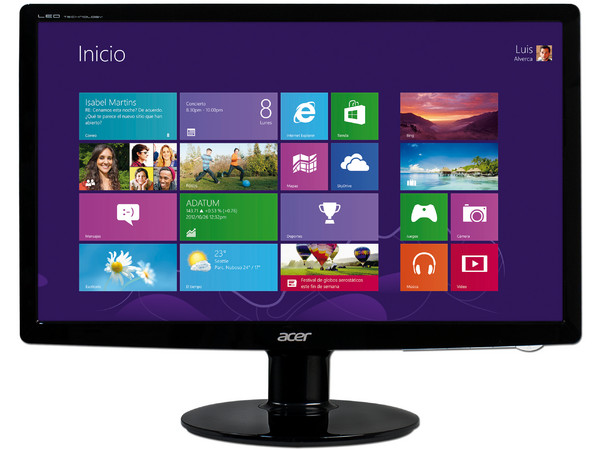 Computadora Acer Aspire AXC600-MT34,
Procesador Intel Core i3-3220 (3.3 GHz) 3era Generación,
Memoria 8 GB DDR3, D.D. de 1 TB,
DVD±R/RW DL, Video Intel HD Graphics 2500,
Windows 8 (64 Bits),
Monitor LED de 18.5