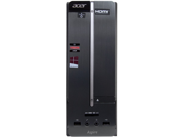 Computadora Acer Aspire AXC100-MT308 ,
Procesador AMD E1-1200 (1.4 GHz),
Memoria de 4 GB DDR3, D.D. de 1 TB,
DVD±R/RW DL, Video RADEON HD 7310,
Windows 8 (64 Bits),
Monitor LED de 18.5