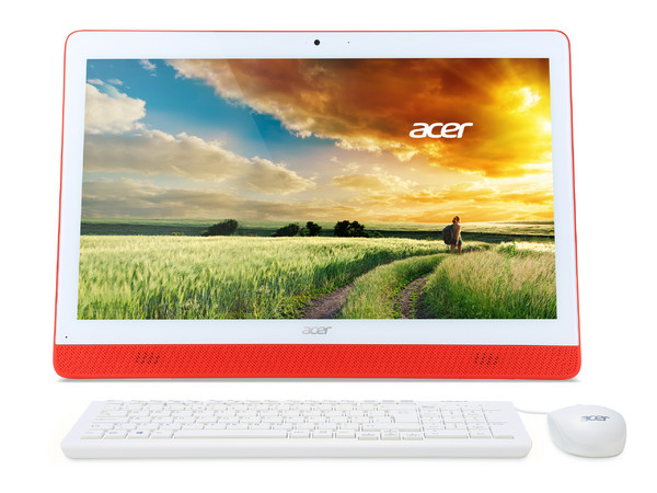 Computadora AIO Acer Aspire AZ1-611-MW51,
Procesador Intel Celeron J1900 (2.0 GHz),
Memoria 4 GB DDR3, D.D. de 1TB,
DVD±R/RW DL, Video Intel HD Graphics,
Windows 8.1 (64 Bits),
Pantalla LED de 19.5